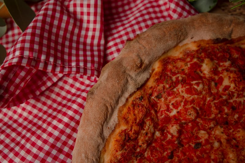 Mega Dough thick crust build-your-own pizza