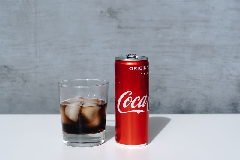 Fountain soda drink Pepsi or Coke options