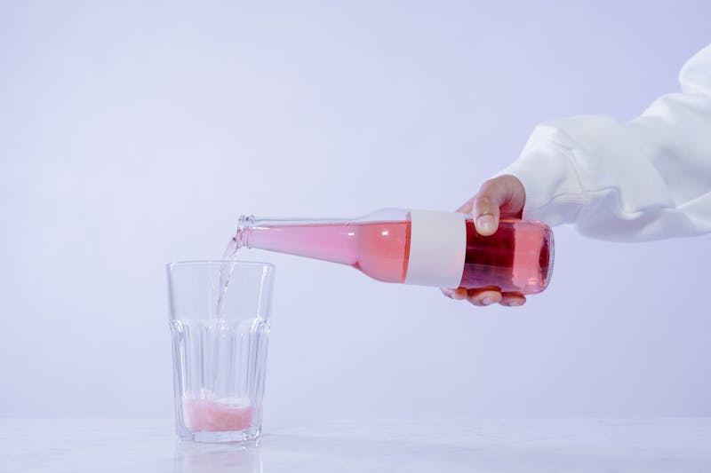 Sparkling water premium bottled beverage